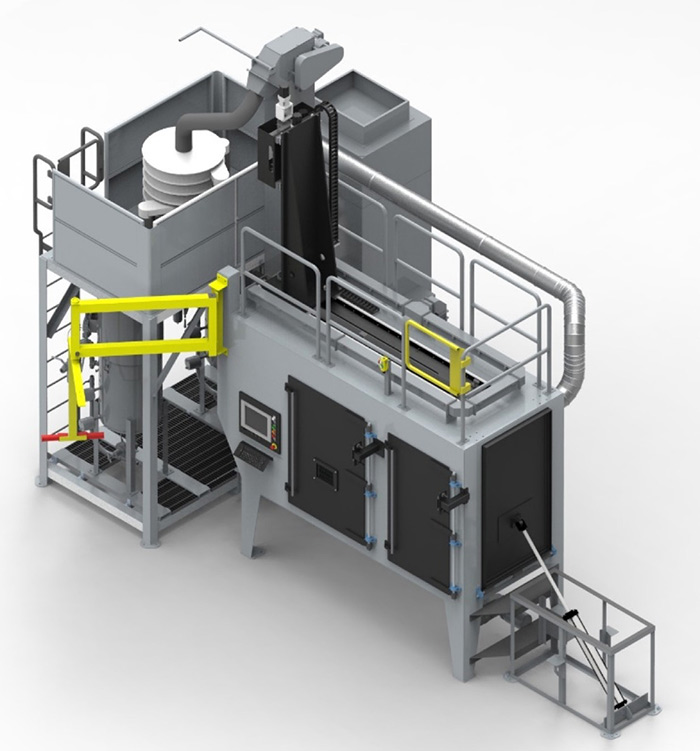 model pte 280 g c cnc shot peen machine